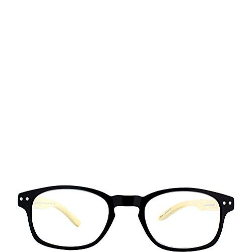 Select-A-Vision womens Bamboo 2550 Black Reading Glasses, Black, 35 mm US