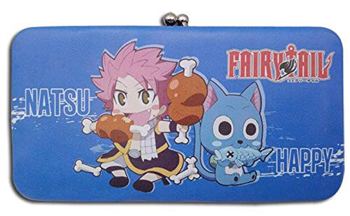 Great Eastern Entertainment Fairy Tail - Natsu  and  Happy Hinge Wallet multicolored, 5"