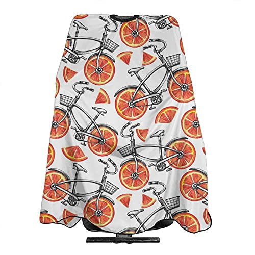 Barber Cape,Personalize Bicycles Grapefruit Wheels Printing Haircut Cape Hair Cutting Capes For Adults Professional Salon Barber Accessories Barber Cape,Personalize Bicycles Grapefruit Wheels Printing Haircut Cape Hair Cutting Capes For Adults Professional Salon Barber Accessories