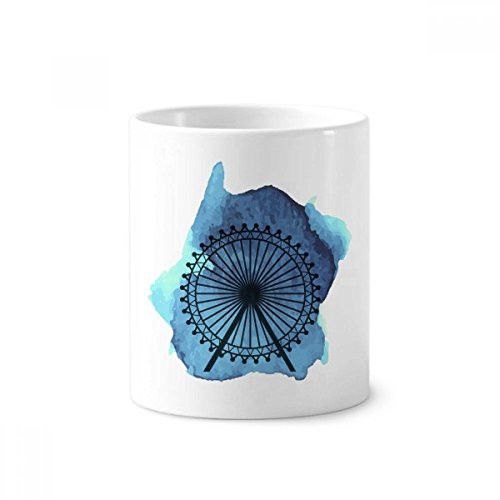 London Eye Ferris Wheel England Britain UK Toothbrush Pen Holder Mug Ceramic Stand Pencil Cup