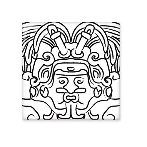 Egypt Figure Wings Fresco Asymmetric Ceramic Tile Glossy Decal Glazed Brick Adorn Stone