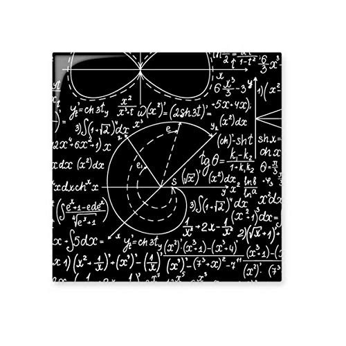Formulas Science Calculus Stick Figure Ceramic Tile Glossy Decal Glazed Brick Adorn Stone