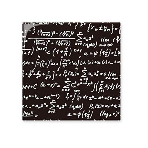 Summarize Mathematical Formulas Calculus Figure Ceramic Tile Glossy Decal Glazed Brick Adorn Stone