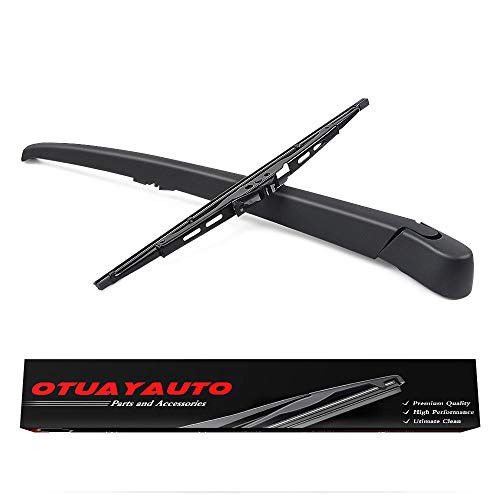 OTUAYAUTO Replacement for 2005-2009 Hyundai Tucson, 2005-2010 Kia Sportage Rear Windshield Wiper Arm Blade Set - OEM Factory Replacement