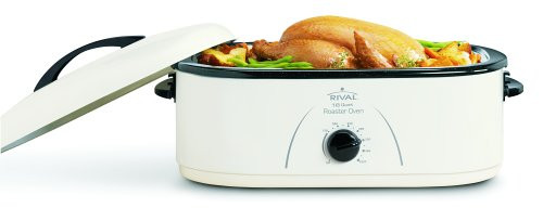 Rival Roaster Oven, 18-Quart, White (RO180)