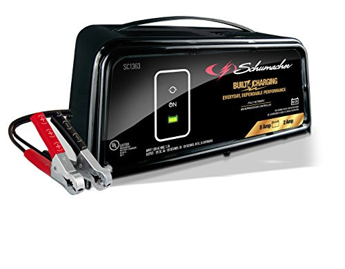 Schumacher SC1363 6/12V Fully Automatic Battery Charger and 8A Maintainer