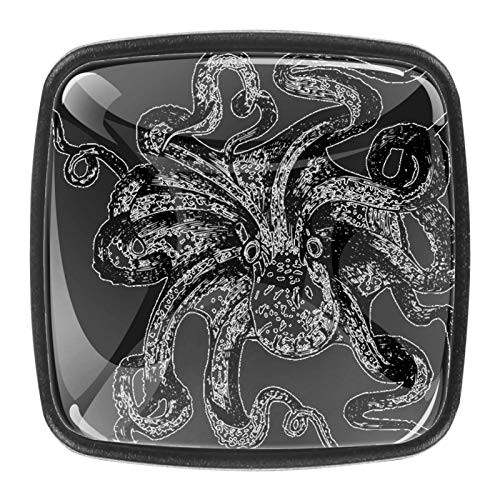 4 Pack with Screws Knobs for Kitchen Cabinets Crystal Glass Drawer Pulls and Knobs Cupboard Handles for Dressers Wardrobes Bedside Table Nightstand Bookcase,?????