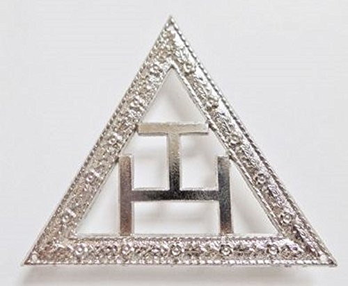 Orange Order Symbol For Collarette In Nickel - Triple Tau Larger