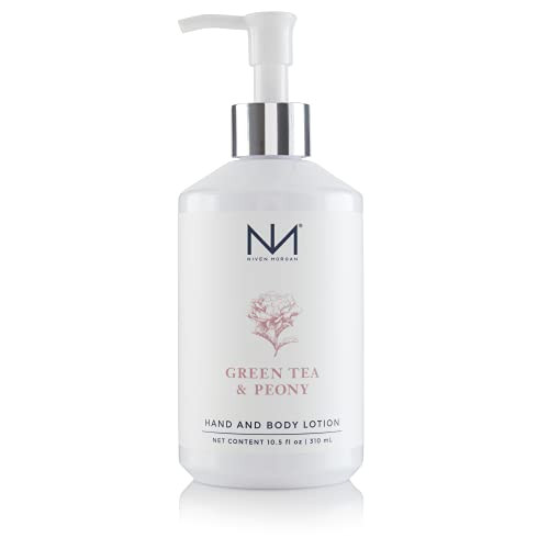 Niven Morgan Green Tea  and  Peony Hand and Body Lotion 10.5 Fl.oz