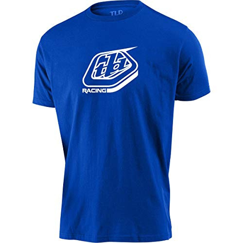 Troy Lee Designs Racing Shield T-Shirt -Large- -Blue-
