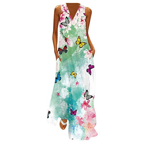 Sexy Dresses for Curvy Women, Dress for Women Tie Dye Colorful Sleeveless V Neck Maxi Dress Summer Casual Sundress Beach Sexy Long Dress Sexy Dresses for Curvy Women, Dress for Women Tie Dye Colorful Sleeveless V Neck Maxi Dress Summer Casual Sundress Beach Sexy Long Dress