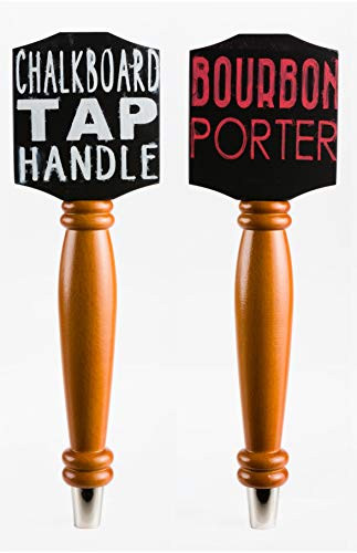 Chalkboard Tap Handle For The Draft Beer Lover's Kegerator or Bar (Original - 2 Pack Bundle)