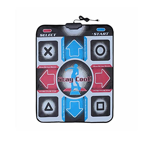 Dance Pad - Dancing Mat for Dance Dance Revolution -DDR- Non-Slip Sensitive USB Dance Blanket for PC Laptop Video Game