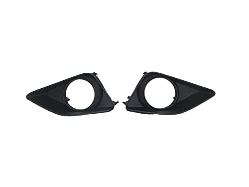 Bundle FOR 2009-2010 COROLLA USA BUILT FRONT BUMPER INSERT FOG LIGHT BEZEL COVER TRIM LH  and  RH -WITH FOG LAMP HOLE- TO1038116 TO1039116