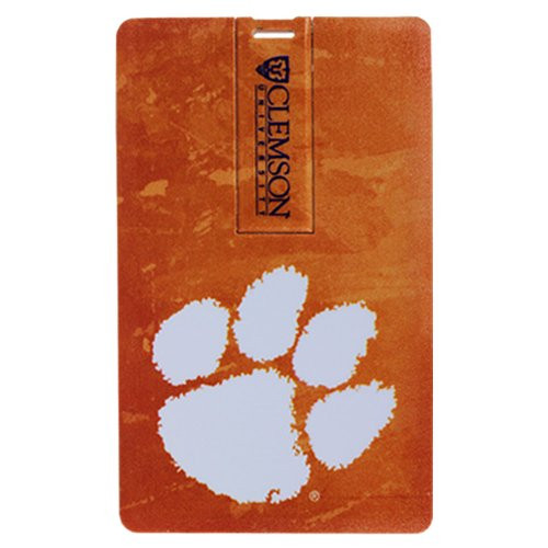 Flashscot Clemson Tigers iCard USB Drive 4GB