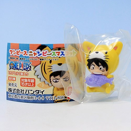 TV Animation One Piece Nyan Piece Mini Figure Collection Mascot -Monkey D. Luffy