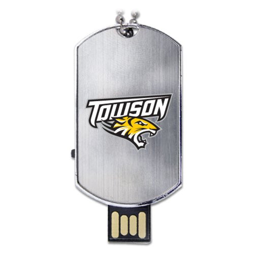 Towson Tigers Flash Tag USB Drive 8GB