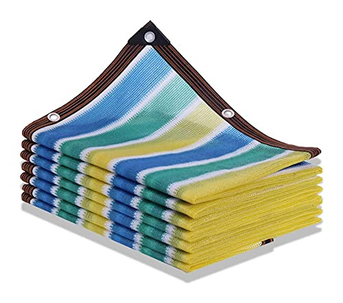 LLCY Shade Cloth 90 percent Sunblock Shade Cloth with Grommets, for Plant Cover Greenhouse Barn Kennel Pool Pergola or Swimming Pool Shade Net Shade tarp -Color - A, Size - 2x2m- LLCY Shade Cloth 90 percent Sunblock Shade Cloth with Grommets, for Plant Cover Greenhouse Barn Kennel Pool Pergola or Swimming Pool Shade Net Shade tarp -Color - A, Size - 2x2m-