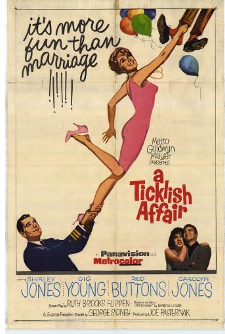 Pop Culture Graphics A Ticklish Affair Poster Movie 11x17 Shirley Jones Gig Young Red Buttons Carolyn Jones Pop Culture Graphics A Ticklish Affair Poster Movie 11x17 Shirley Jones Gig Young Red Buttons Carolyn Jones