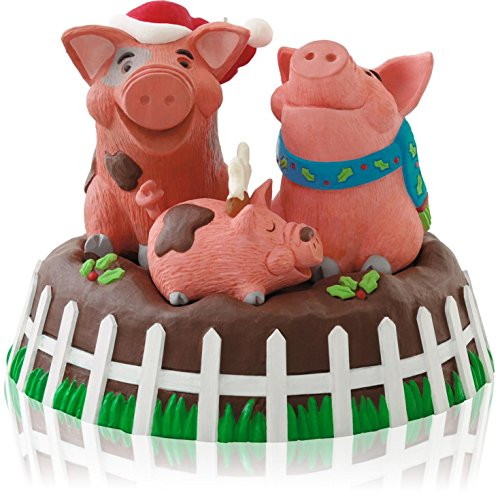 Hallmark Keepsake Ornament Yule Hogs 2014