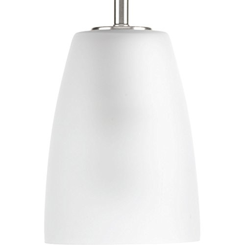 Progress Lighting P500029-009 Leap One-Light Mini-Pendant, Brushed Nickel
