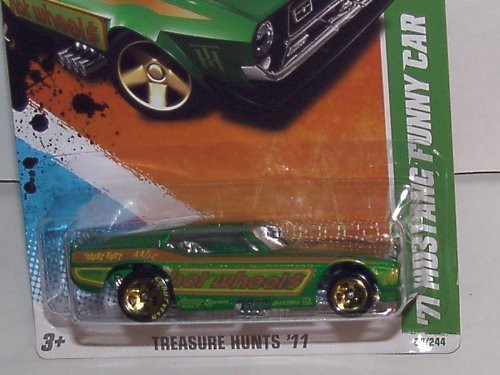 Hot Wheels 2011 1-64 Scale '71 Mustang Funny CAR Treasure Hunt 10/15