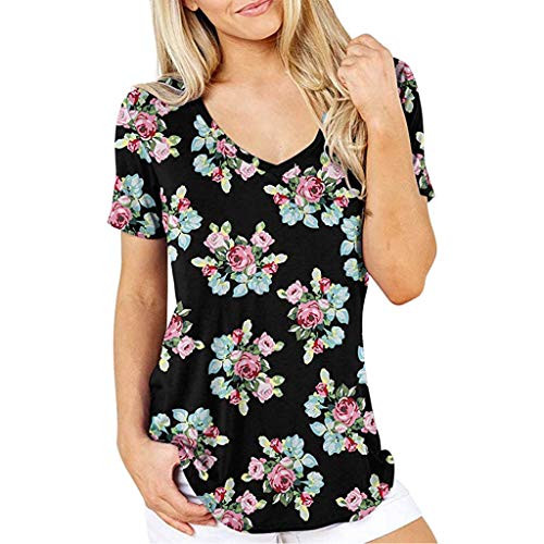 LISTHA Floral Henley Tops Women Tunic Blouse Long Sleeve Button Casual T Shirt LISTHA Floral Henley Tops Women Tunic Blouse Long Sleeve Button Casual T Shirt