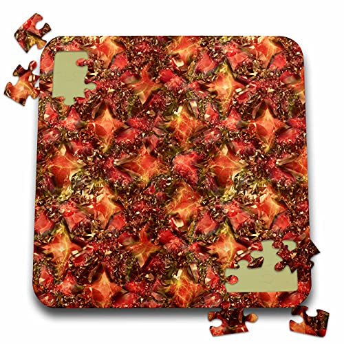 3dRose Orange and Image of Gold Image of Jewel Abstract - Puzzles -pzl-347180-2- 3dRose Orange and Image of Gold Image of Jewel Abstract - Puzzles -pzl-347180-2-