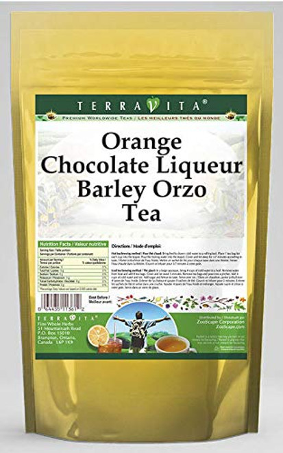 Orange Chocolate Liqueur Barley Orzo Tea -50 Tea Bags, ZIN- 555123- Orange Chocolate Liqueur Barley Orzo Tea -50 Tea Bags, ZIN- 555123-