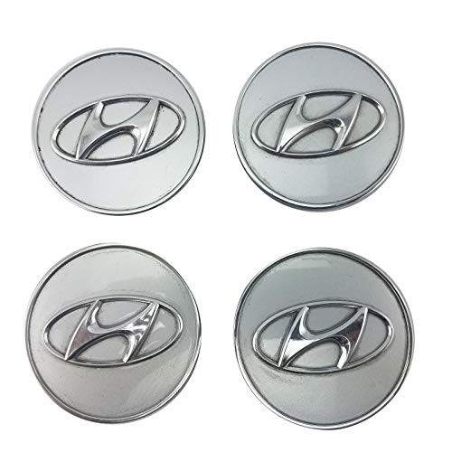 HYUNDAI Set of 4 OEM Center Caps for 2010-2014 Azera Elantra Santa Fe Tuscon Veracruz 52960-2S250