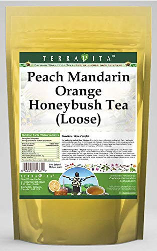 Peach Mandarin Orange Honeybush Tea -Loose- -4 oz, ZIN- 540919-