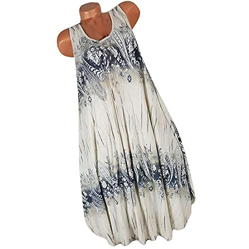 Plus Size Dress for Women, Womens Dresses Summer Casual Spaghetti Strap Floral Button Down Swing Midi Dress Beige Plus Size Dress for Women, Womens Dresses Summer Casual Spaghetti Strap Floral Button Down Swing Midi Dress Beige