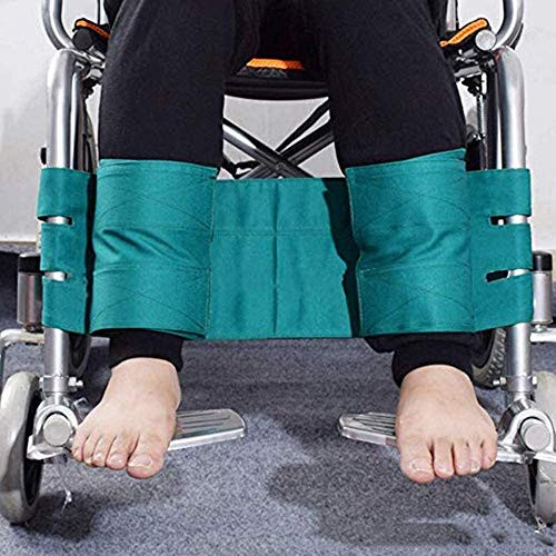 Wheelchair Leg Restraint - Safety Transport Foot Support Belt Straps Adjustable for Elderly  and  Disabled Accessories