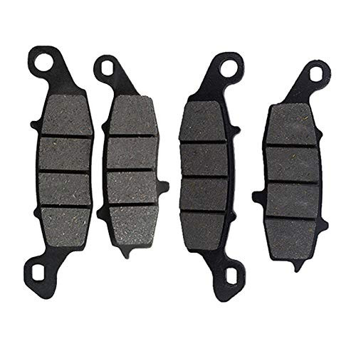 Motorcycle Front and Rear Brake Pads for Suzuki SV400 2003-2005 SV650 2002-2013 DL650 V-Strom 2004-2013 DL1000 2002-2010 -Color - Front-