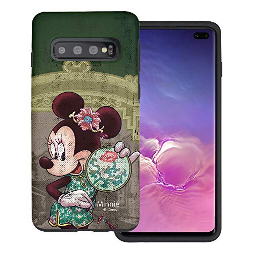 WiLLBee Compatible with Galaxy S10e Case -5.8inch- Cute Layered Hybrid -TPU  plus PC- Bumper Cover - Oriental Minnie Mirror