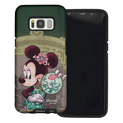 WiLLBee Compatible with Galaxy S6 Case -5.1inch- Cute Layered Hybrid -TPU  plus PC- Bumper Cover - Oriental Minnie Mirror