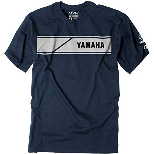 Factory Effex Yamaha Speed Block T-Shirt -X-Large- -Black-