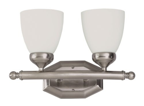 Trans Globe Lighting 2512 BN Indoor Ashlea 16" Vanity Bar, Brushed Nickel