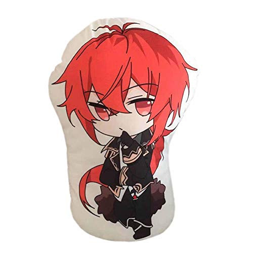 YMHQ Genshin Impact Plushies Game Cosplay Doll Plush Pillow -diluc-1-