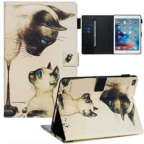Luckyandery iPad 9.7 inch 2018 2017 Wallet Case with Stand,iPad 9.7 inch 2018 2017 flip case, Leather Wallet Case,Flip Case Cover with Stand Function  and  Credit Card Slots for iPad 9.7 inch 2018 2017