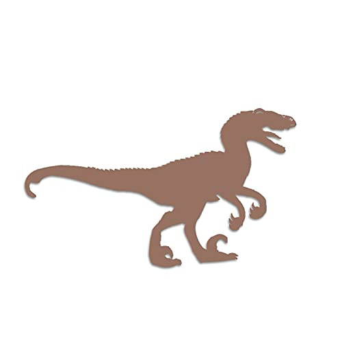 2D Dinosaur Garden Silhouette, Dinosaur Figure Yard Stake Decorative Silhouette Art Decor Metal Statue Peg for Garden Outdoor