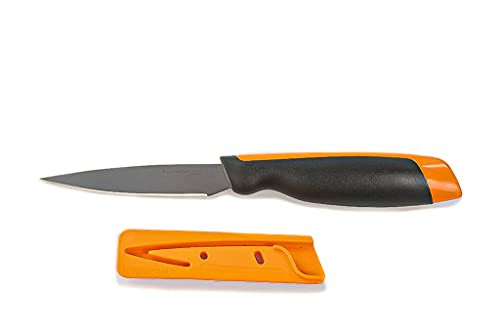Tupperware Universal Series Chef Knife -Paring Knife, Orange Black-