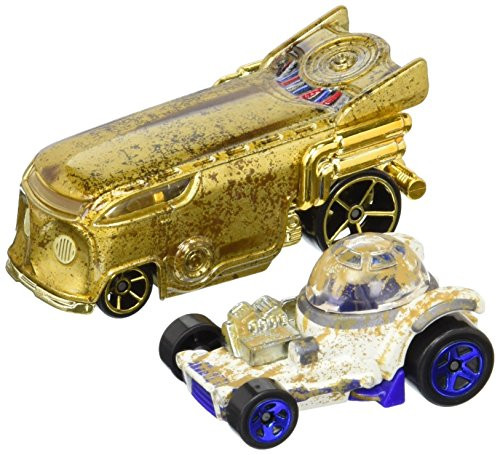 Hot Wheels Star Wars R2-D2 and C-3PO Character Car -2-Pack- Hot Wheels Star Wars R2-D2 and C-3PO Character Car -2-Pack-