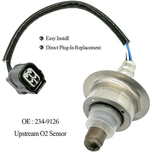 Automotive-leader 234-9126 4-Wire Upstream Air Fuel Ratio Oxygen O2 Sensor for 2006 Honda Civic DX/EX/LX Coupe 1.8L-l4; for 2006 Honda Civic DX/EX/EXS/LX/LXS Sedan 4-Door 1.8L-l4 36531-RNA-A01