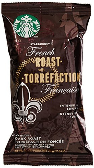 Starbucks SBK11018194 French Roast Single Pot Portions Premium Ground Coffee Packets, Dark (Pack of 18) Starbucks SBK11018194 French Roast Single Pot Portions Premium Ground Coffee Packets, Dark (Pack of 18)