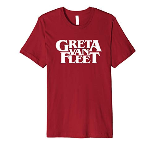 Official Greta Van Fleet White Logo Premium T-Shirt