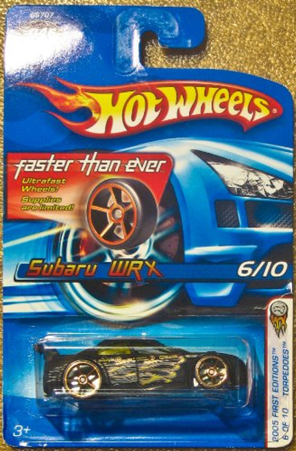 Hot Wheels Subaru WRX 2005 First Editions Faster Than Ever 046 6 of 10 Torpedoes Hot Wheels Subaru WRX 2005 First Editions Faster Than Ever 046 6 of 10 Torpedoes