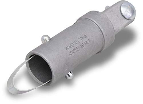 MARSHALLTOWN The Premier Line 4821 Concrete Handle Adapter Post Push Button Handles