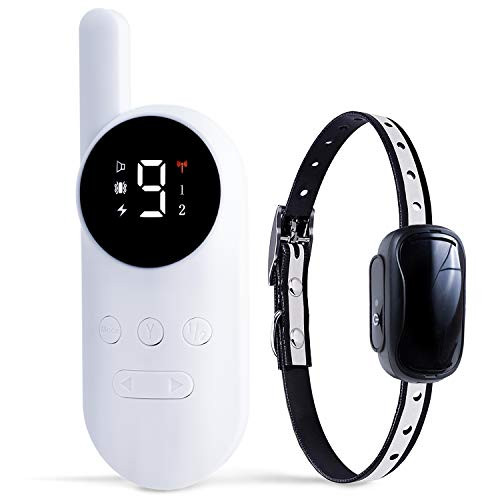 GoodBoy Small Size Remote Collar for Dogs with Beep Vibration and Shock Modes for Pet Behavior Training - Waterproof & 1000 Feet Range - Suitable for Small, Medium or Large Dogs Over 8 Lbs