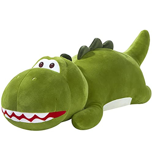 CozyWorld 19.5'' Crocodile Pillow Stuffed Animals Soft Alligator Plush Toys Birthday Gifts for Boys and Girls, Green